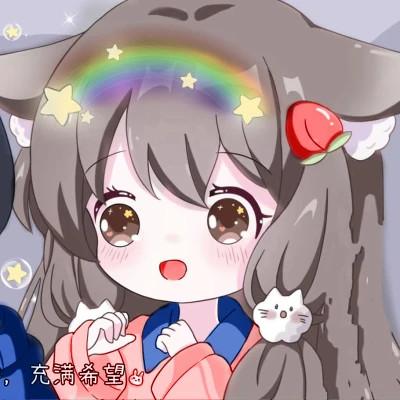 二次元动漫情侣头像图片，梦幻场景，甜蜜爆表！