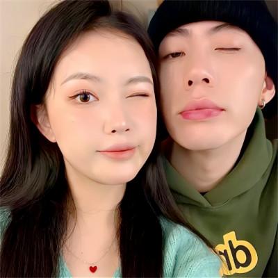 氛围感情侣头像图片