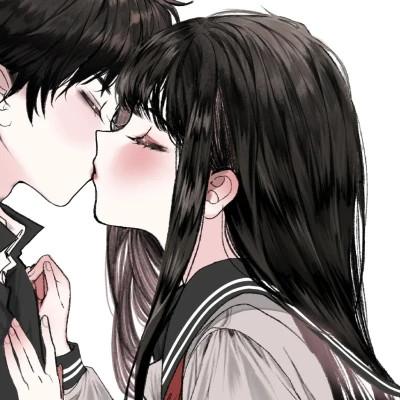 二次元动漫情侣头像图片，梦幻场景，甜蜜爆表！