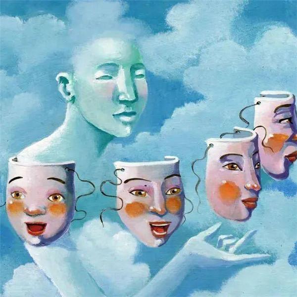 讽刺又治愈的插画头像图片，成年人不可言说的心酸