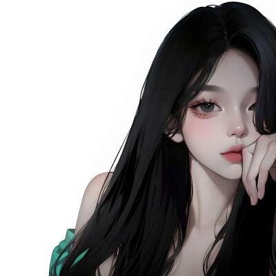 ai绘制的女生头像真人图片2024