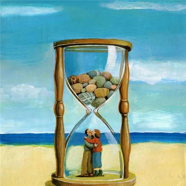 讽刺又治愈的插画头像图片，成年人不可言说的心酸