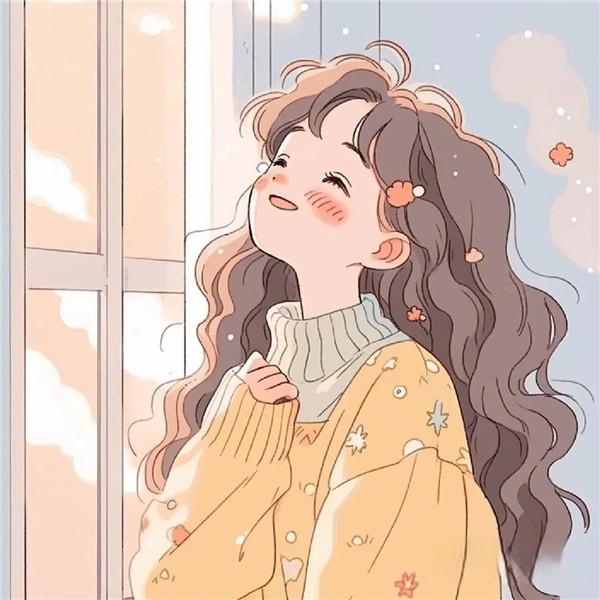 可爱浪漫卡通情侣头像图片，高清无水印