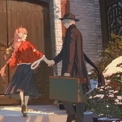 盘点那些超甜的动漫情侣头像