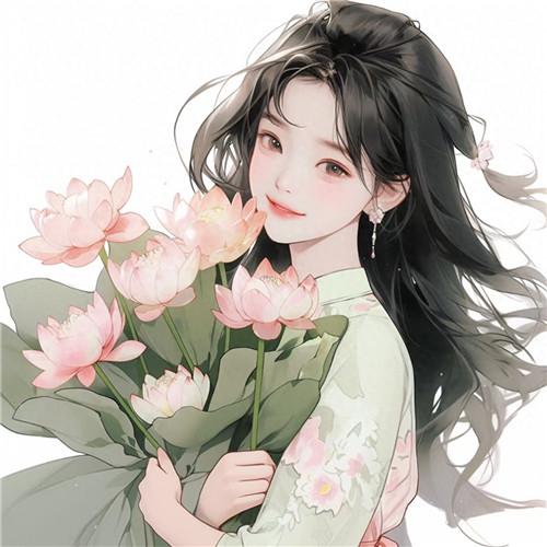 绝美少女动漫女生头像图片