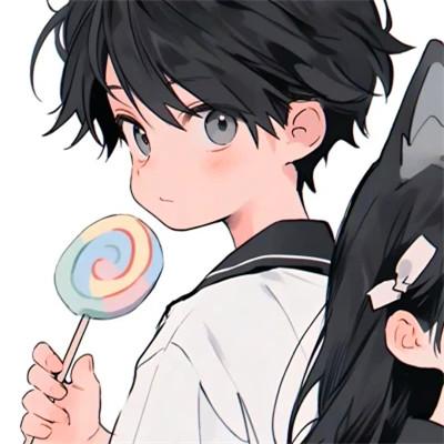 甜到心扉的情侣头像动漫图片大全