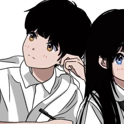独特动漫情侣头像