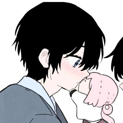 独特动漫情侣头像