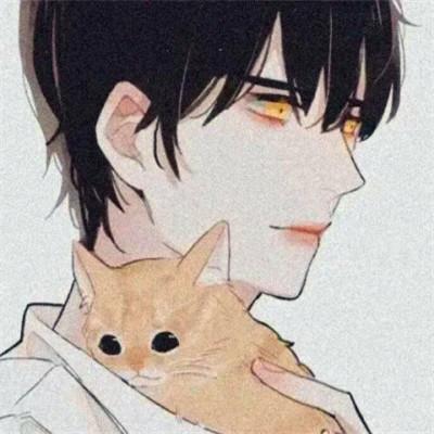 低调的情侣头像图片