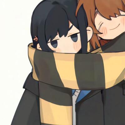 独特动漫情侣头像