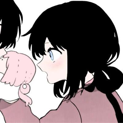 独特动漫情侣头像