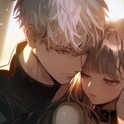 创意情侣动漫头像，将爱情融入动漫的魔法中！