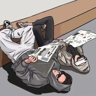 宠溺情侣头像一左一右图片