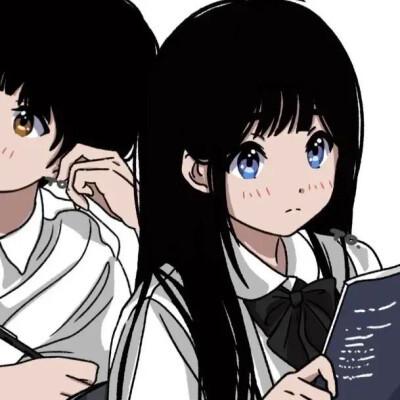 独特动漫情侣头像