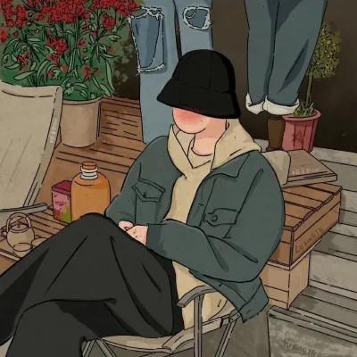 超甜手绘情侣头像二人专用，甜蜜的恋爱氛围拉满！