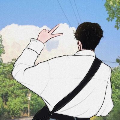 超甜手绘情侣头像二人专用，甜蜜的恋爱氛围拉满！
