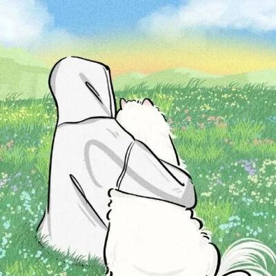超甜手绘情侣头像二人专用，甜蜜的恋爱氛围拉满！