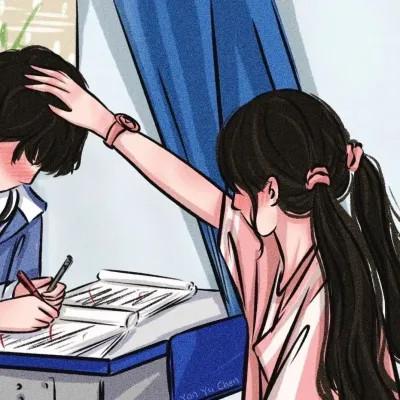 超甜手绘情侣头像二人专用，甜蜜的恋爱氛围拉满！