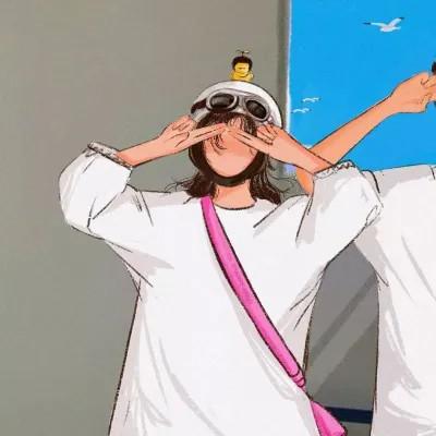 超甜手绘情侣头像二人专用，甜蜜的恋爱氛围拉满！