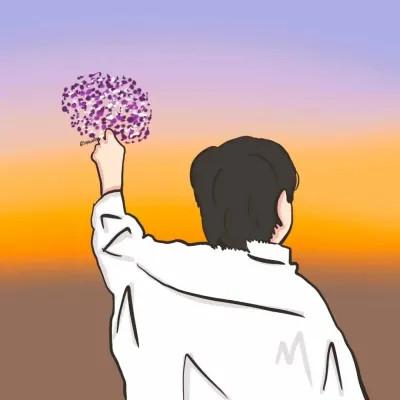 超甜手绘情侣头像二人专用，甜蜜的恋爱氛围拉满！