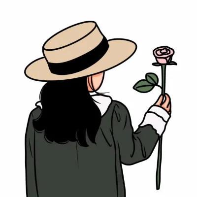 超甜手绘情侣头像二人专用，甜蜜的恋爱氛围拉满！