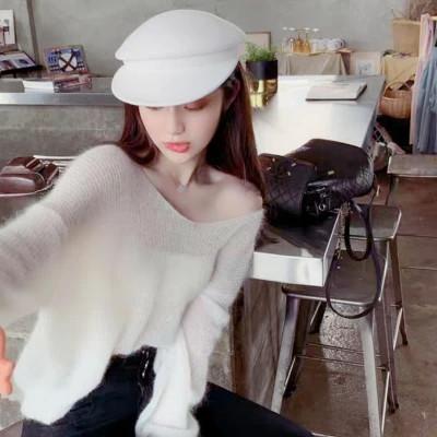 美女戴帽子头像图片大全