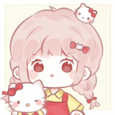 可爱卡通情侣头像一对两张图片大全