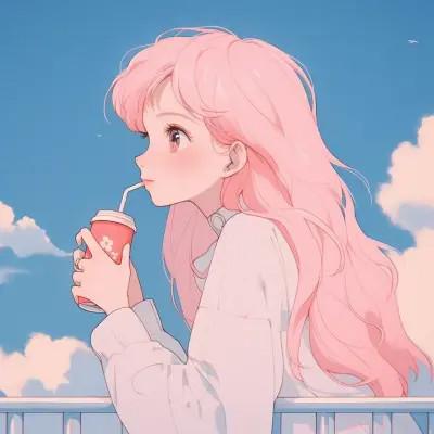 超甜蜜的情侣头像二人专用图片