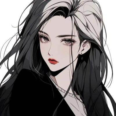 超酷情侣头像旧漫图片