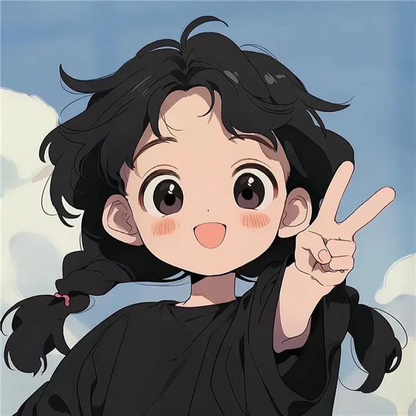 热爱生活动漫女生头像图片