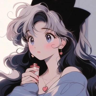 微信旧漫情侣头像一男一女