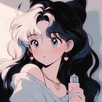微信旧漫情侣头像一男一女