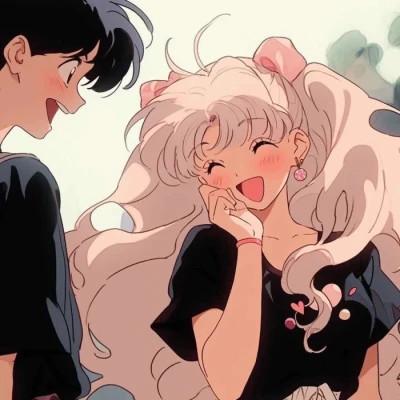 微信旧漫情侣头像一男一女