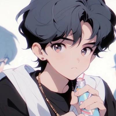微信旧漫情侣头像一男一女