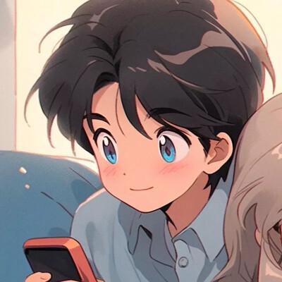 微信旧漫情侣头像一男一女