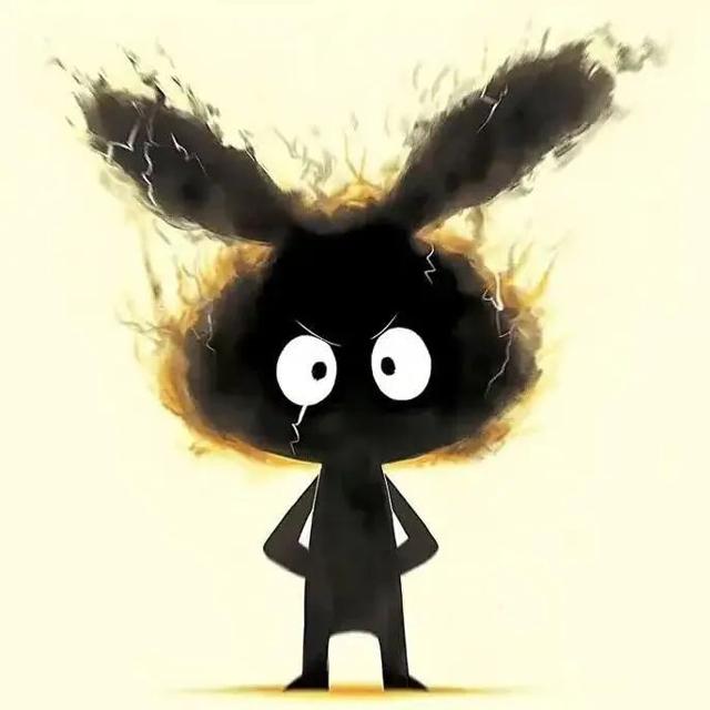 嘎嘎有趣的爆炸头头像